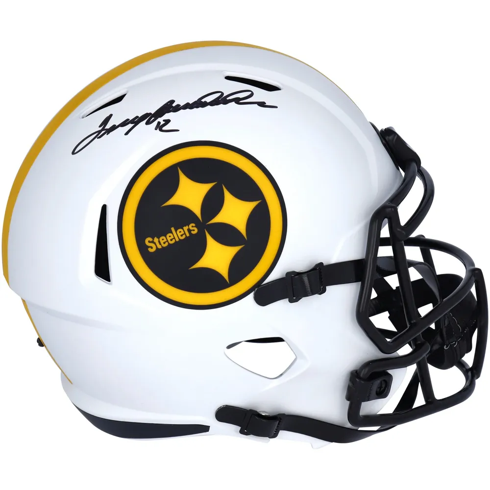 Lids Terry Bradshaw Pittsburgh Steelers Fanatics Authentic Autographed  Riddell Speed Lunar Eclipse Replica Helmet