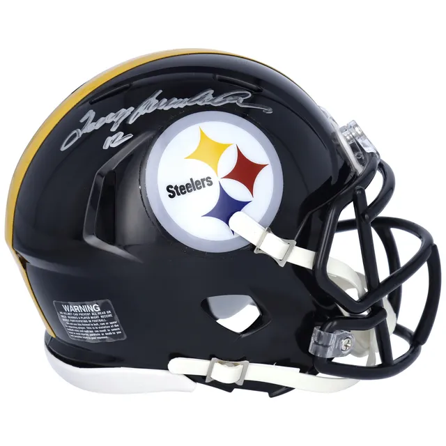 Pittsburgh Steelers Flat White Speed Mini Helmet