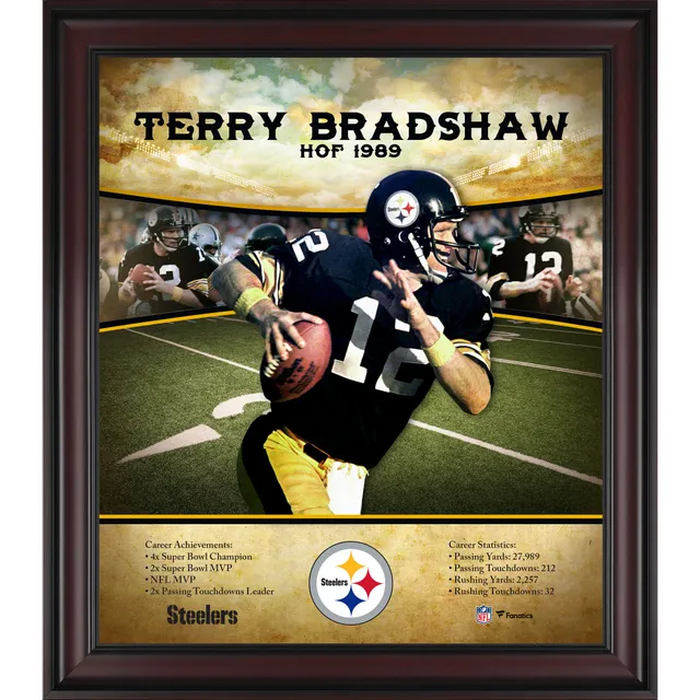 Lids Terry Bradshaw Pittsburgh Steelers Fanatics Authentic