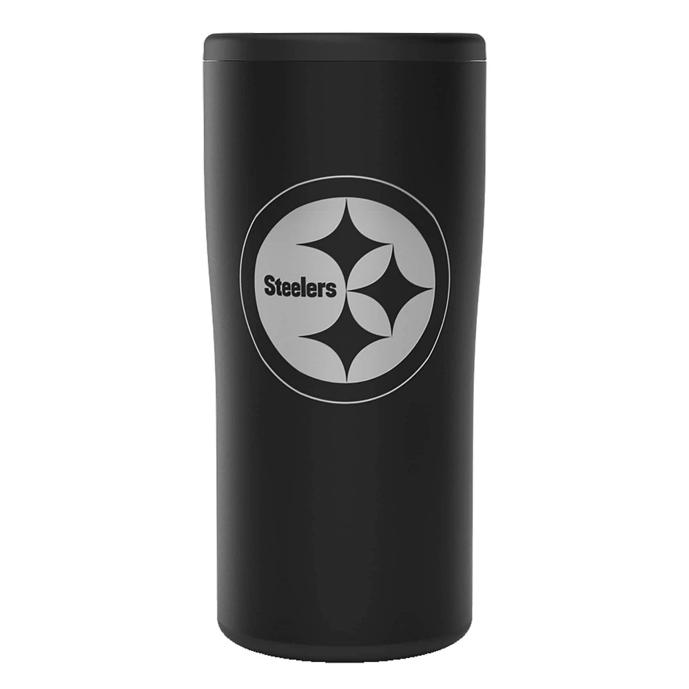 Tervis Steelers de Pittsburgh 12oz. Refroidisseur de canettes mince en acier inoxydable