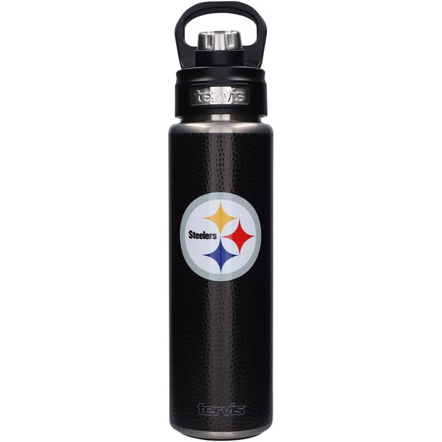 Tervis Pittsburgh Steelers 24 oz. Bouteille d'eau en cuir à large ouverture