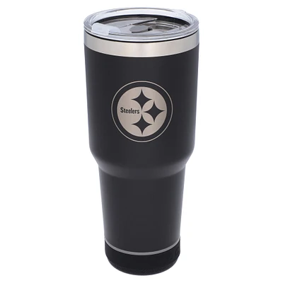 The Memory Company Pittsburgh Steelers 30oz. Stainless Steel LED Bluetooth Tumbler