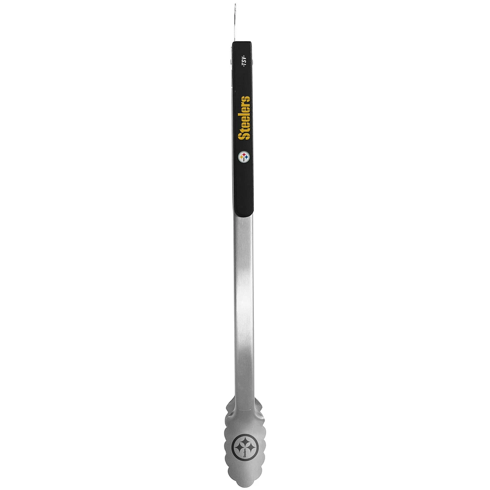 The Sports Vault Pittsburgh Steelers - 16'' BBQ/Kitchen Tongs