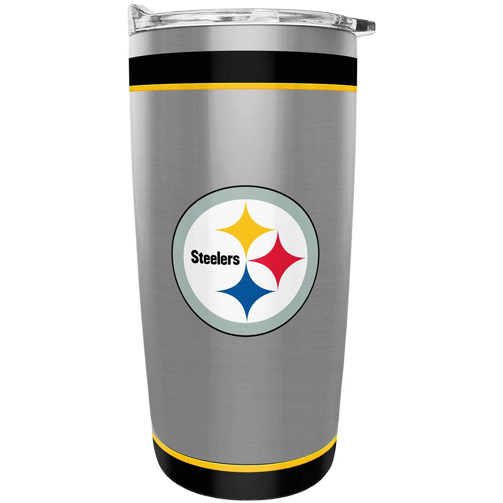 The Sports Vault Pittsburgh Steelers 20oz. Stainless Steel Tumbler