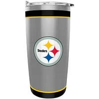 The Sports Vault Pittsburgh Steelers 20oz. Stainless Steel Tumbler