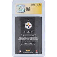 T.J. Watt Pittsburgh Steelers Autographed 2017 Panini Crown Royale #96 CGC Fanatics Witnessed Authenticated Auto 10 Rookie Card