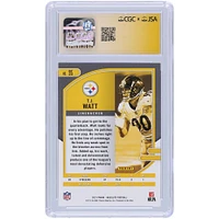 T.J. Watt Pittsburgh Steelers Autographed 2021 Panini Absolute Spectrum Red #95 #/100 CGC Fanatics Witnessed Authenticated Auto 10 Card