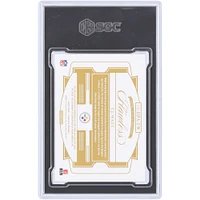 Carte autographiée Panini Flawless Dual Patch 2022 des Pittsburgh Steelers de T.J. Watt, relique 3 couleurs #DPA-TW #13/15 SGC authentifiée 9,5/10