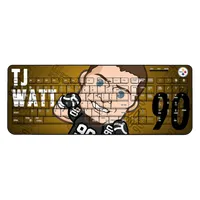 T.J. Watt Pittsburgh Steelers 24.25'' x 35.75'' Framed Association Players  Only Poster