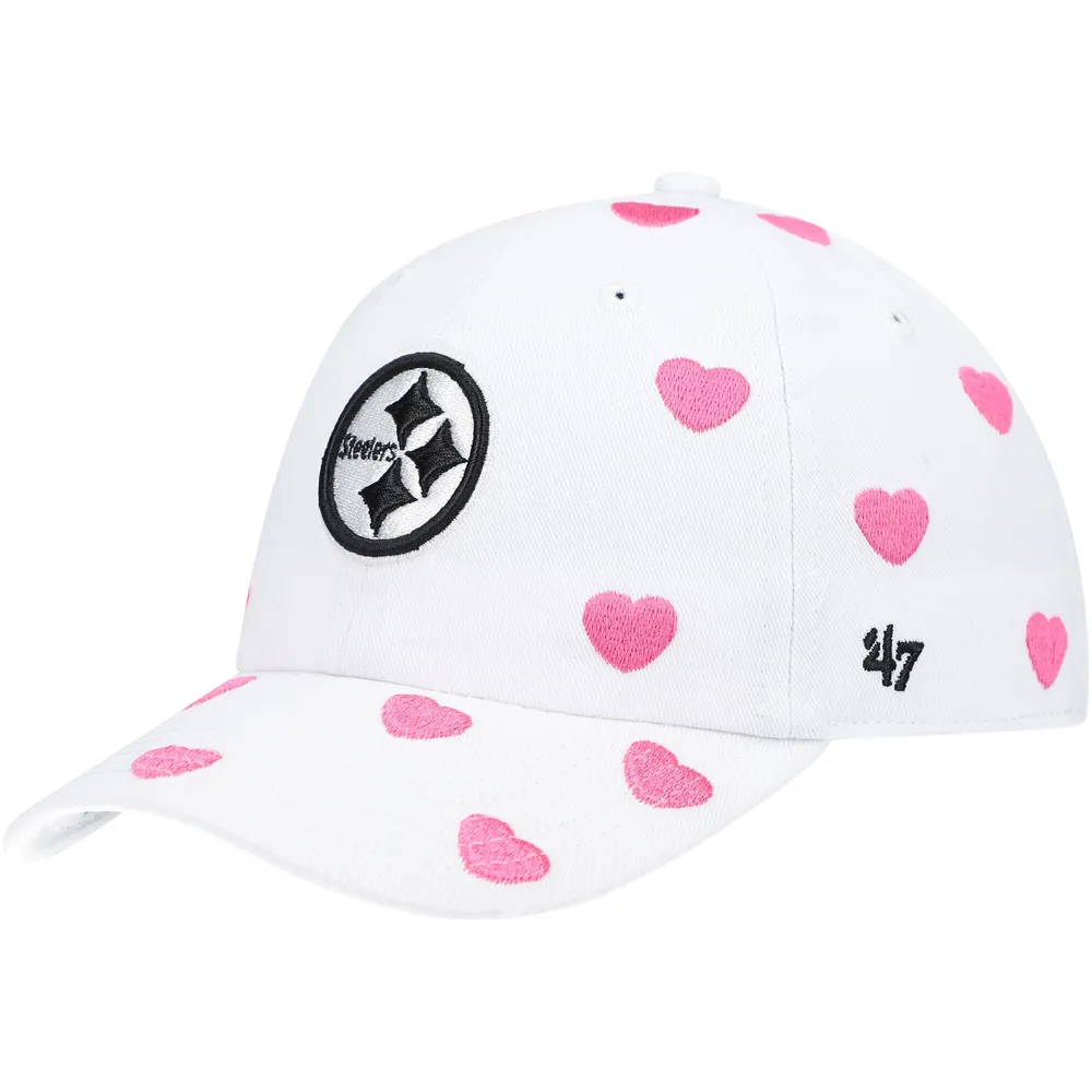 Women's Pittsburgh Steelers Floral Designed Adjustable Hat