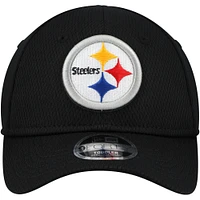 Toddler New Era Black Pittsburgh Steelers Main 9FORTY Adjustable Hat
