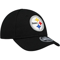 Toddler New Era Black Pittsburgh Steelers Main 9FORTY Adjustable Hat