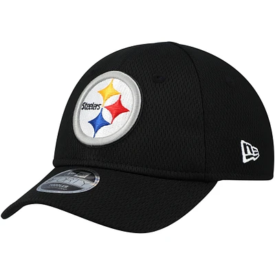 Toddler New Era Black Pittsburgh Steelers Main 9FORTY Adjustable Hat