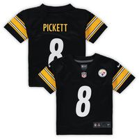 Toddler Nike Kenny Pickett Black Pittsburgh Steelers Game Jersey