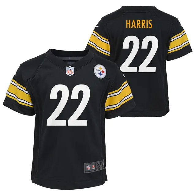 Youth Nike Najee Harris Gray Pittsburgh Steelers Atmosphere Game Jersey