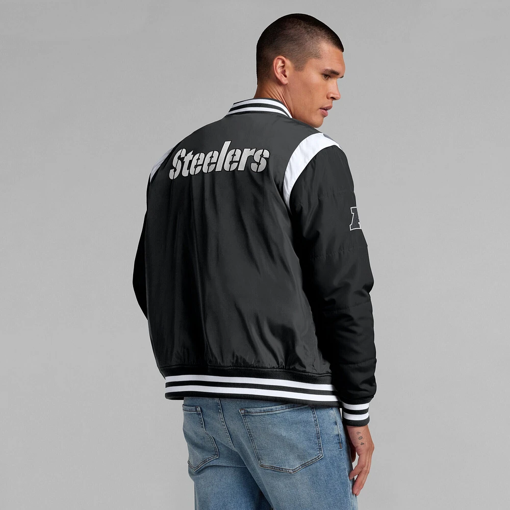 Unisex Fanatics  Black Pittsburgh Steelers Elements Elite Full-Snap Jacket