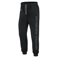 Unisex Fanatics  Black Pittsburgh Steelers Elements Phenom Fleece Jogger Pants