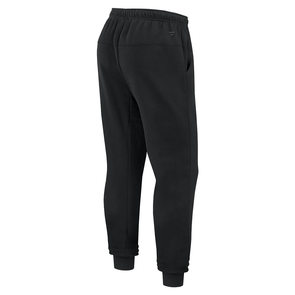 Unisex Fanatics  Black Pittsburgh Steelers Elements Phenom Fleece Jogger Pants