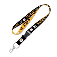 WinCraft Najee Harris Pittsburgh Steelers Buckle Player - Lanyard