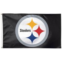 WinCraft Pittsburgh Steelers 3' x 5' Deluxe - Single-Sided Flag