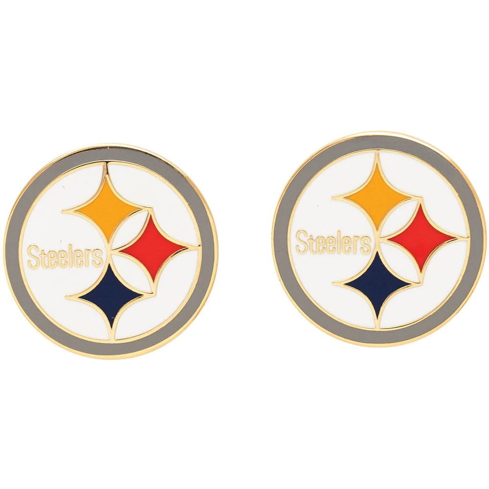 WinCraft Pittsburgh Steelers Post Logo Boucles d'oreilles