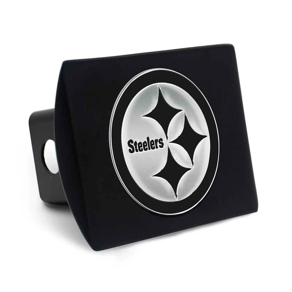 WinCraft Pittsburgh Steelers Premium Metal Chrome Logo Hitch Cover