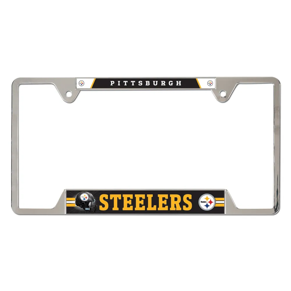 Pittsburgh Steelers Logo Metal License Plate