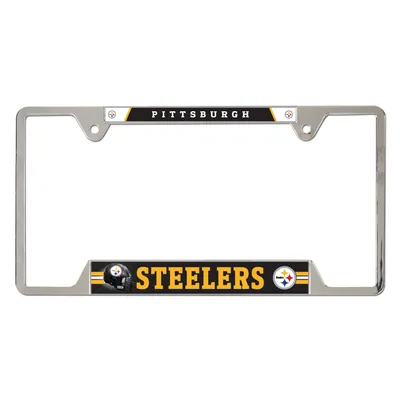 Pittsburgh Steelers WinCraft Team Logo Metal License Plate Frame