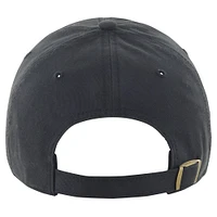 Women's '47 Black Pittsburgh Steelers Miata Clean Up Adjustable Hat