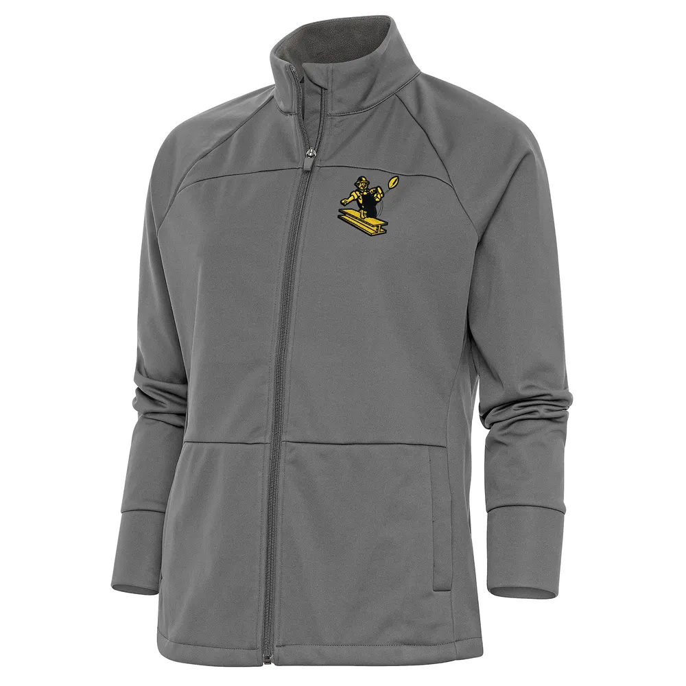 Pittsburgh Steelers Antigua Altitude Full-Zip Jacket - Black