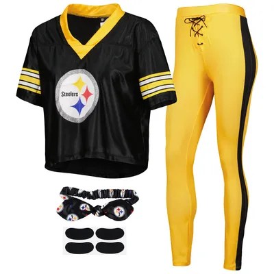 Pittsburgh Steelers Women's Game Day Costume Set - Black/Gold