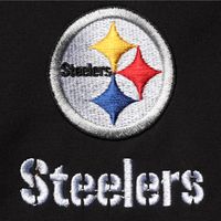 Women's Black Pittsburgh Steelers Full-Zip Sonoma Softshell Jacket