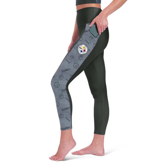 Women's WEAR by Erin Andrews Black Pittsburgh Steelers Leggings