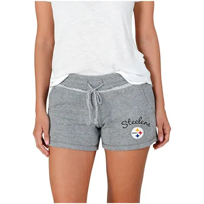 Pro Standard White Pittsburgh Steelers Allover Marble Print Shorts