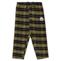 Women's Concepts Sport Pittsburgh Steelers Plus Script T-Shirt & Pants Sleep Set