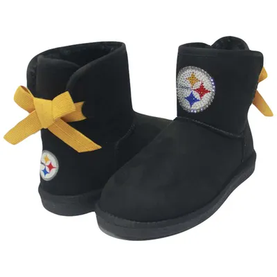 Pittsburgh Steelers Cuce Women's Low Team Ribbon Boots