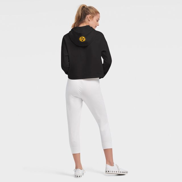 Lids Pittsburgh Steelers DKNY Sport Women's Staci Pullover Hoodie