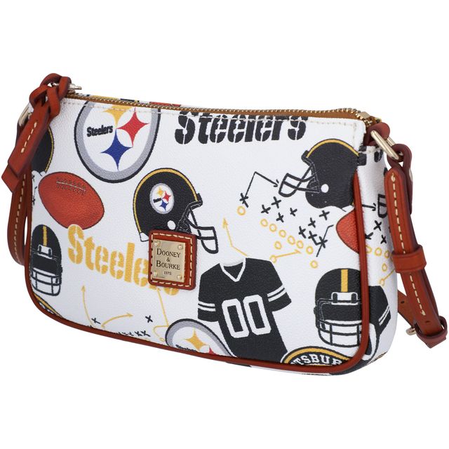 Sac à bandoulière Dooney & Bourke Pittsburgh Steelers Gameday Lexi pour femme avec petit porte-monnaie