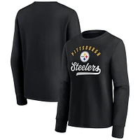 Fanatics pour femmes noirs Pittsburgh Steelers Ultimate Style - Chandail à enfiler