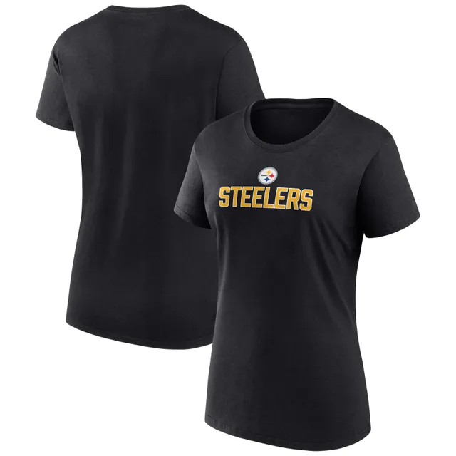 Pittsburgh Steelers Fanatics Branded Women's Ombre Long Sleeve T