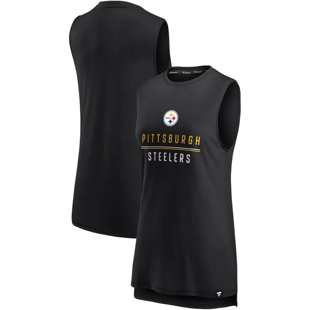 Pittsburgh Steelers Mitchell & Ness Women's Team 2.0 Satin Raglan Full-Snap  Jacket - Black