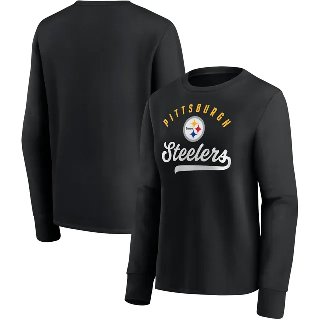 Lids Pittsburgh Steelers Fanatics Branded Women's Leopard Team Pullover  Sweatshirt - White