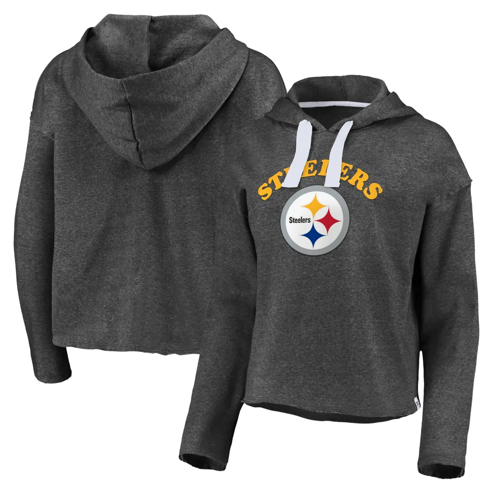 steelers cropped hoodie