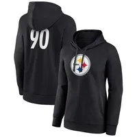 Lids T.J. Watt Pittsburgh Steelers Big & Tall Fleece Name Number Pullover  Hoodie - Black