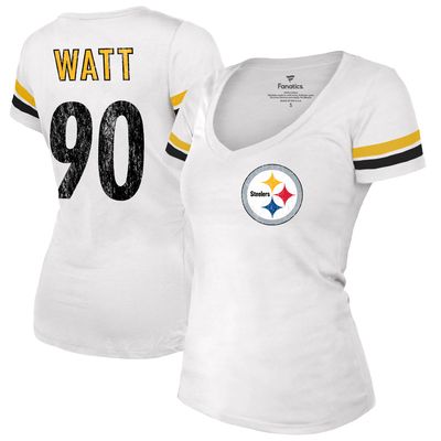 Lids Pittsburgh Steelers New Era Women's Logo Lace-Up Raglan T