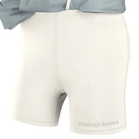 Women's Fanatics Gray Pittsburgh Steelers Studio Wellness Skort