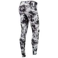 Legging tie-dye FOCO Pittsburgh Steelers noir pour femme