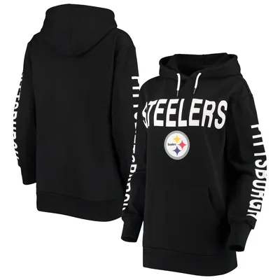 Lids Pittsburgh Steelers G-III 4Her by Carl Banks Women's Game Changer  Raglan Full-Zip Hoodie - Black