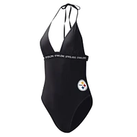 Women's G-III 4Her by Carl Banks Black Pittsburgh Steelers Full Count