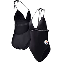 Women's G-III 4Her by Carl Banks Black Pittsburgh Steelers Full Count